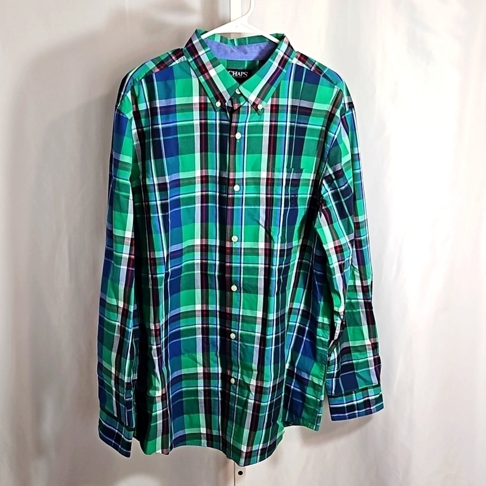 Chaps SZ XL NWT ASTRO GREEN